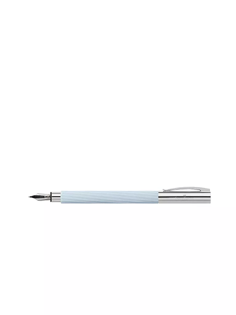 FABER-CASTELL | Stylo plume AMBITION ITALIC ICE BLUE M | Aucune couleur