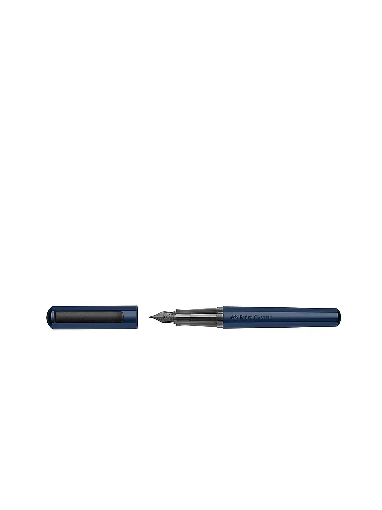 FABER-CASTELL | Stylo plume Hexo bleu large | 