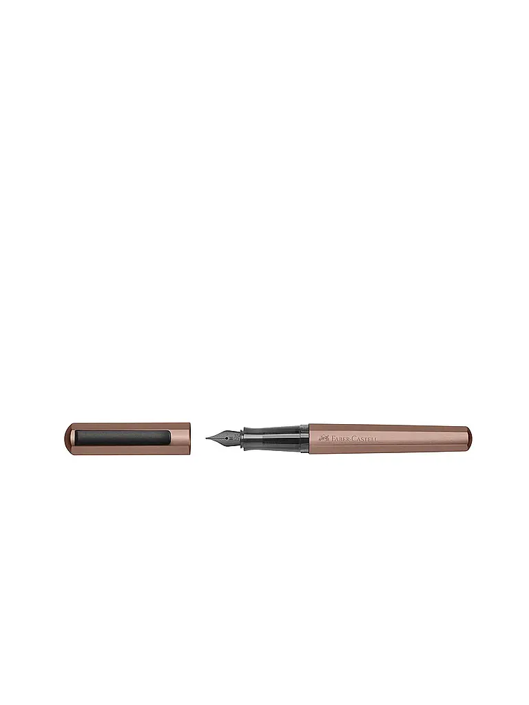 FABER-CASTELL | Stylo plume Hexo Pointe F Bronze | Cuivre