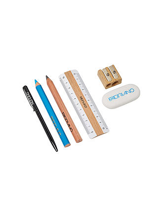 FABRIANO | Set d'écriture dans une trousse en lin