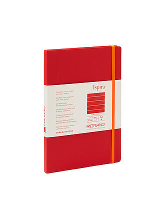 FABRIANO | Carnet ISPIRA A5 ligné Rouge