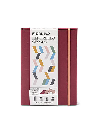 FABRIANO | Skizzenbuch LEPORELLO CROMIA PALE Brown