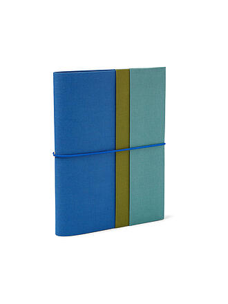 FABRIANO | Porte-bloc A5 Costanza Bleu Bleu Poussiéreux