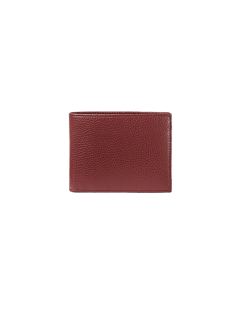 FABRIANO Portefeuille Bordeaux rouge foncé