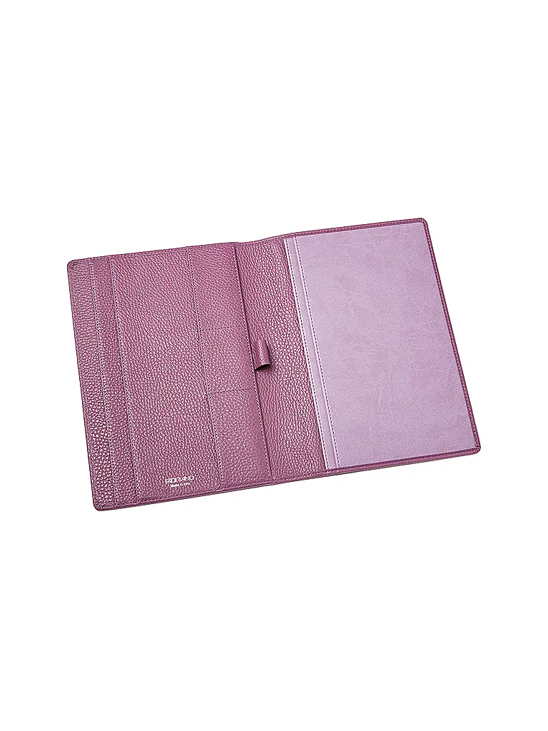 FABRIANO | Porte-bloc en cuir A5 Violet | 