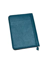 FABRIANO | Presse-papiers A4 en cuir Octanium | Bleu