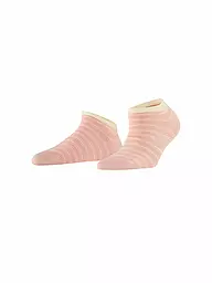 FALKE | Sneakersocken "Shimmer" white | Rose
