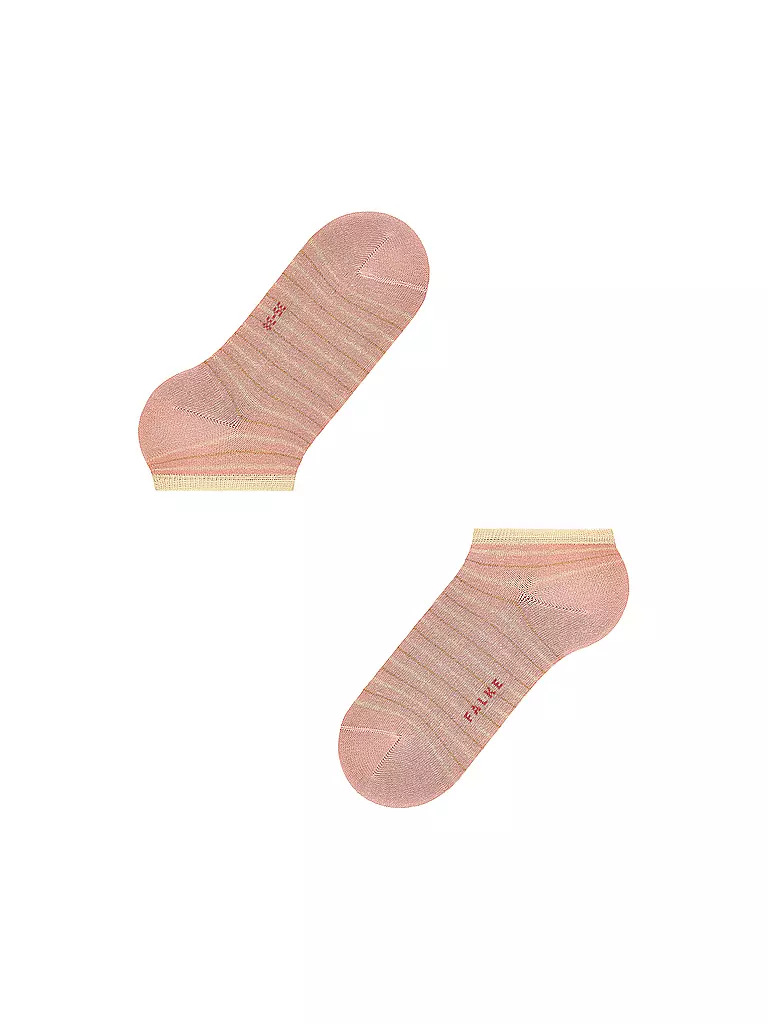 FALKE |  Sneaker Socken " Strip Shimmer " blossom | Rose