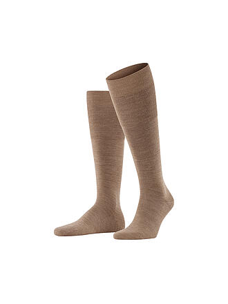 FALKE | Chaussettes montantes AIRPORT beige chiné