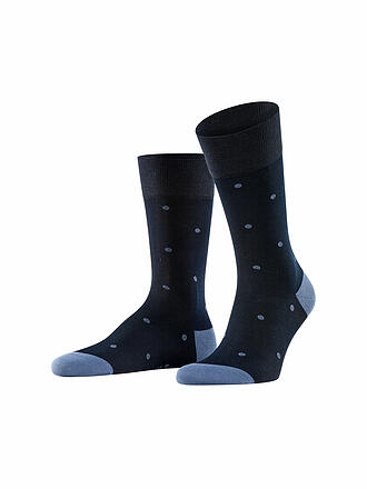 FALKE | Chaussettes Dot bleu marine foncé