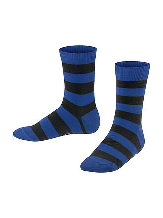 FALKE | Chaussettes enfant Happy Stripe, lot de 2, noir