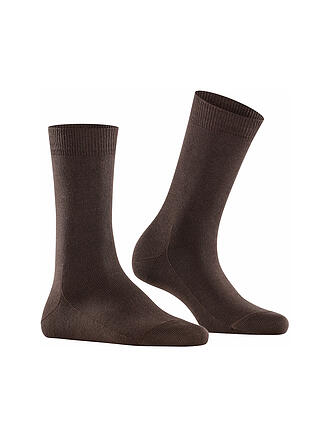 FALKE | Chaussettes Family marron foncé