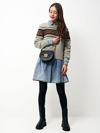 FALKE | Collant tricoté FAMILY noir