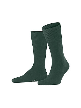 FALKE | Chaussettes AIRPORT vert chasseur