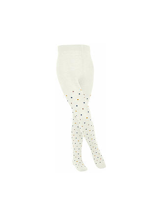 FALKE | Collant enfant MULTIDOT blanc cassé