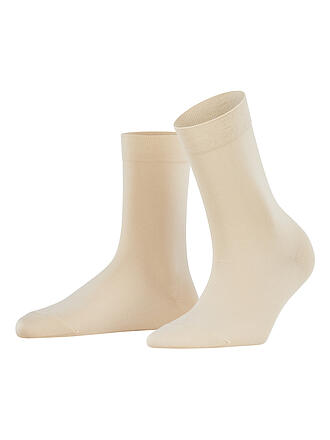 FALKE | Chaussettes COTTON TOUCH crème