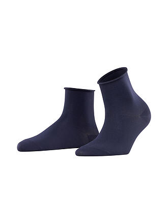 FALKE | Chaussettes sneaker COTTON TOUCH bleu marine foncé
