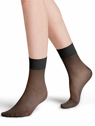 FALKE | Socquettes PURE MATT 20 DEN noir