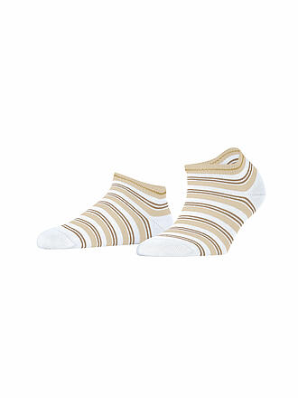 FALKE | Chaussettes sneaker SMART STRIPE blanches