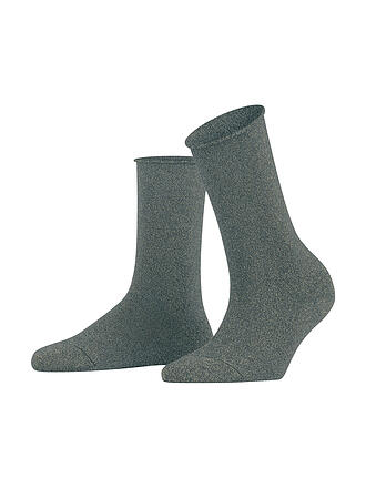 FALKE | Chaussettes SHINY SO gris silex