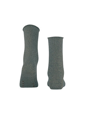 FALKE | Chaussettes SHINY SO gris silex