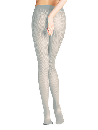 FALKE | Collant mode CHEVRON silver