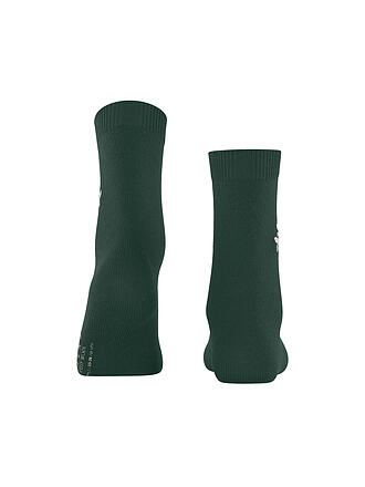 FALKE | Chaussettes COSY WOOL CANDY CANE vert chasseur