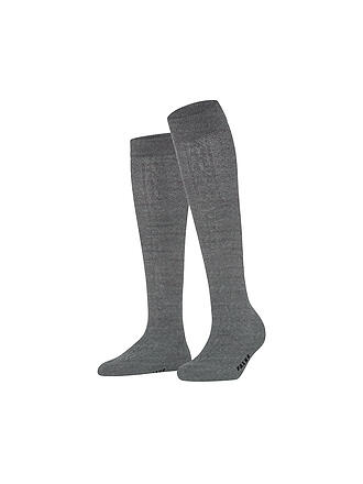 FALKE | Chaussettes hautes DECLIVITY gris clair chiné