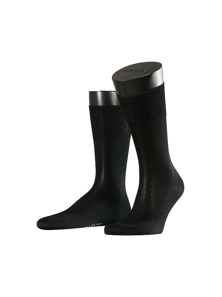 Chaussettes NO 4 PURE SILK black noir 39/40