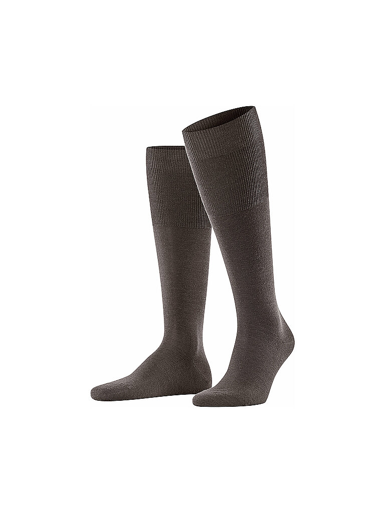 Chaussettes AIRPORT marron chiné marron 41/42