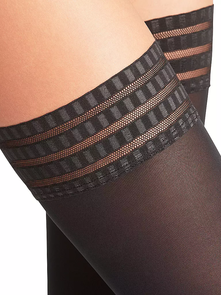 FALKE | Bas pure matt 50 noir | 