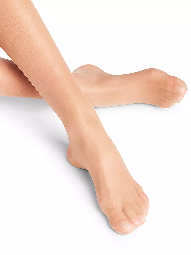 FALKE | Bas Seidenglatt 15 DEN powder | Beige