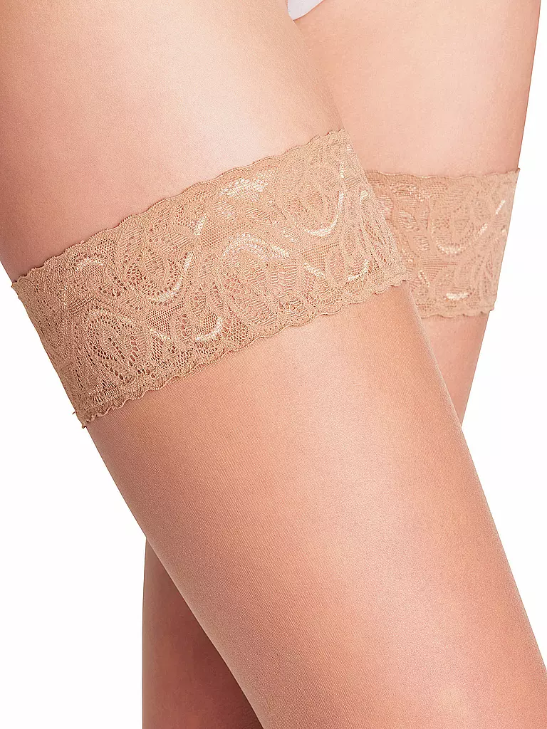 FALKE | Bas SHELINA 12 DEN sun | Marron clair