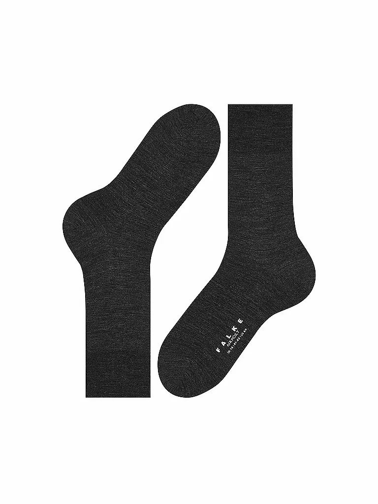 FALKE | Chaussettes "Airport 14435" anthracite mel | 
