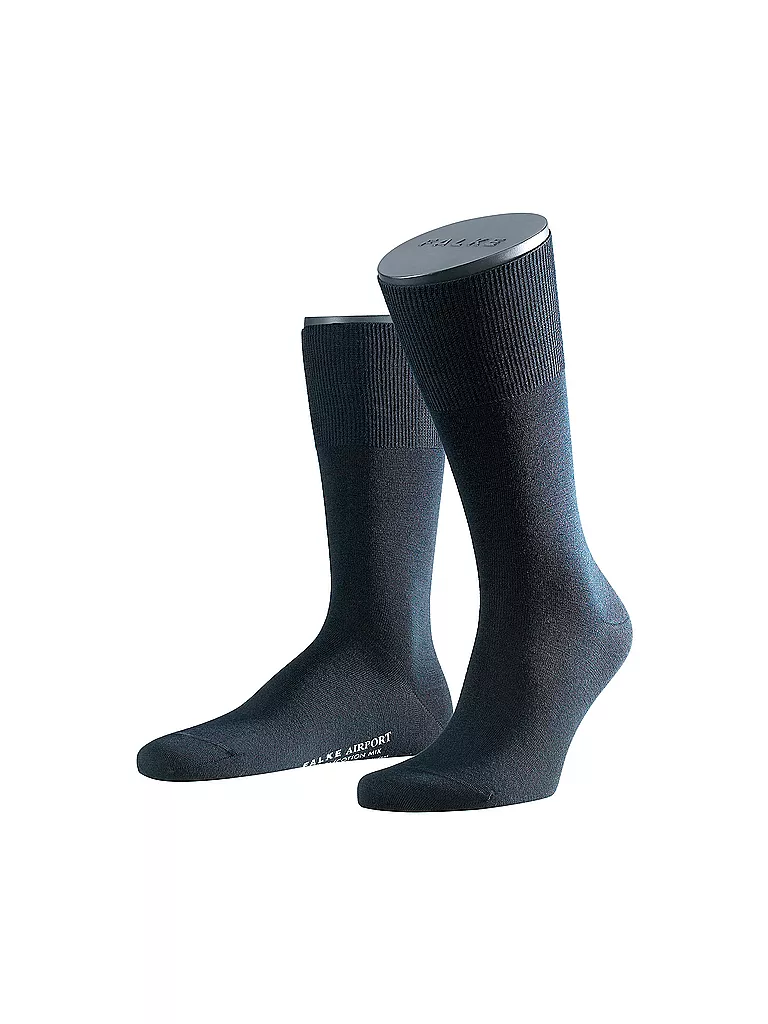 FALKE | Chaussettes "Airport 14435" bleu marine foncé | blau
