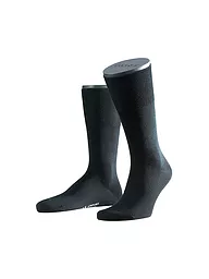 FALKE | Socken AIRPORT pink iris | Noir