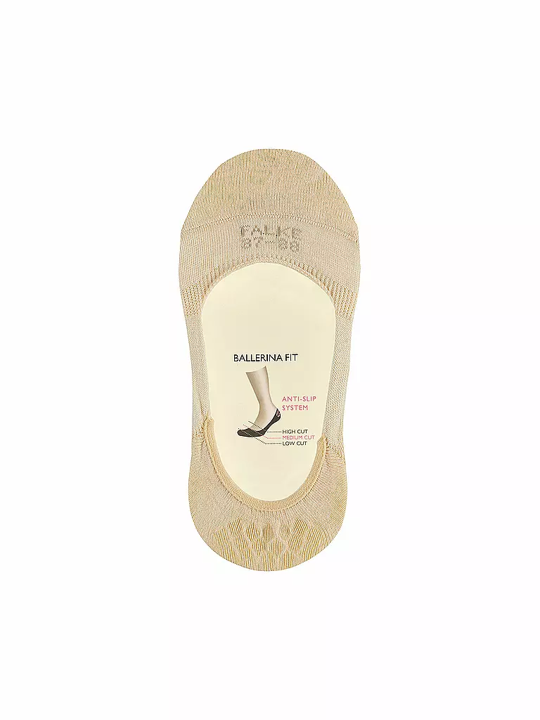 FALKE | Chaussettes - Socquettes Step Medium Cut crème | 
