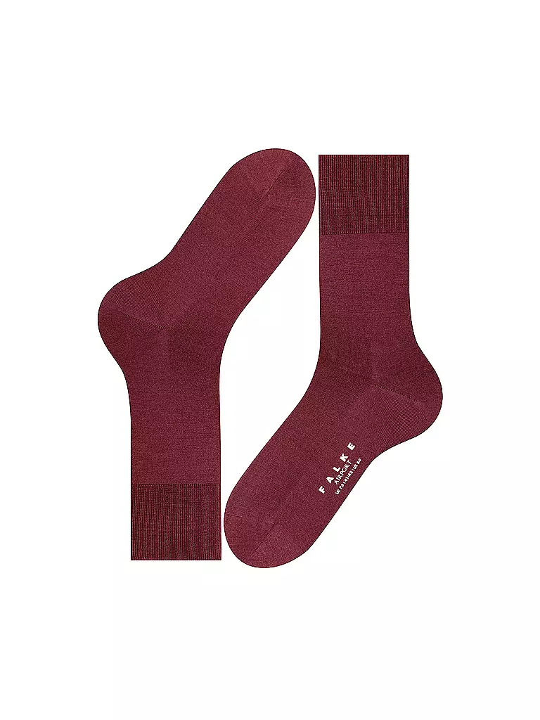 FALKE | Chaussettes Airport barolo | Rouge foncé