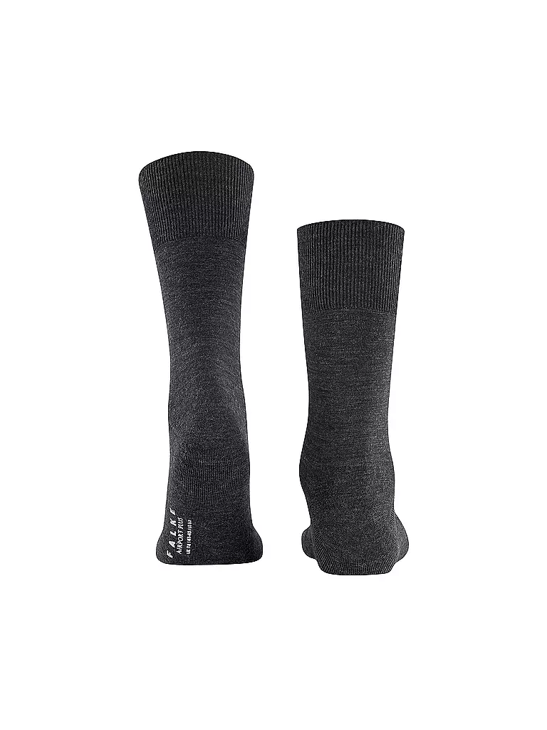 FALKE | Chaussettes AIRPORT PLUS anthracite chiné | 