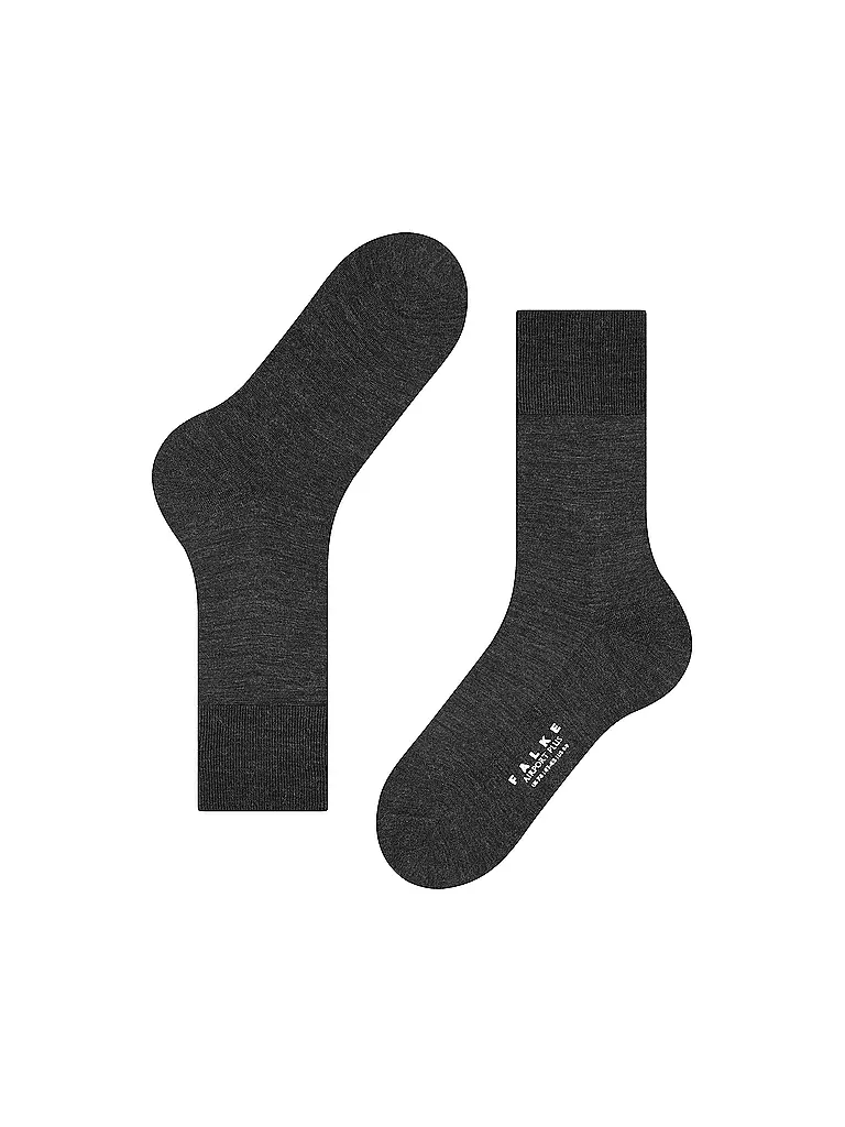 FALKE | Chaussettes AIRPORT PLUS anthracite chiné | 