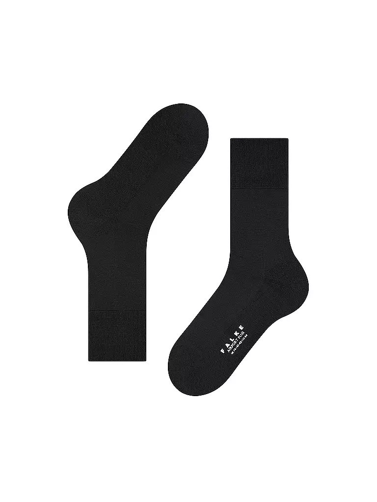 FALKE | Chaussettes AIRPORT PLUS noir | schwarz