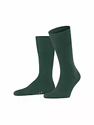 FALKE | Socken AIRPORT pink iris | Olive