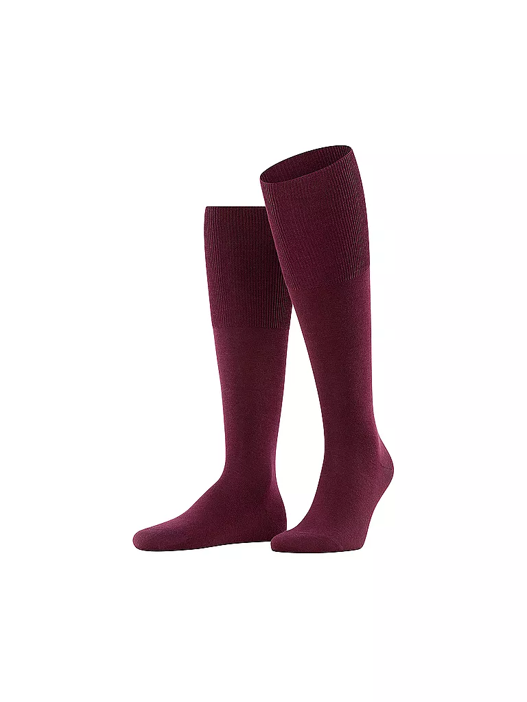 FALKE | Chaussettes AIRPORT | dunkelrot
