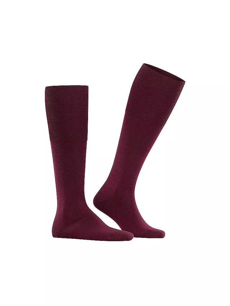 FALKE | Chaussettes AIRPORT | dunkelrot