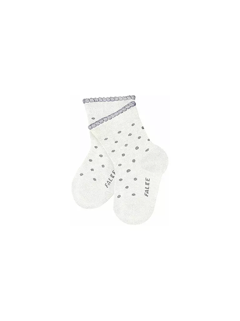 FALKE | Chaussettes bébé Little Dot blanc cassé | Blanc