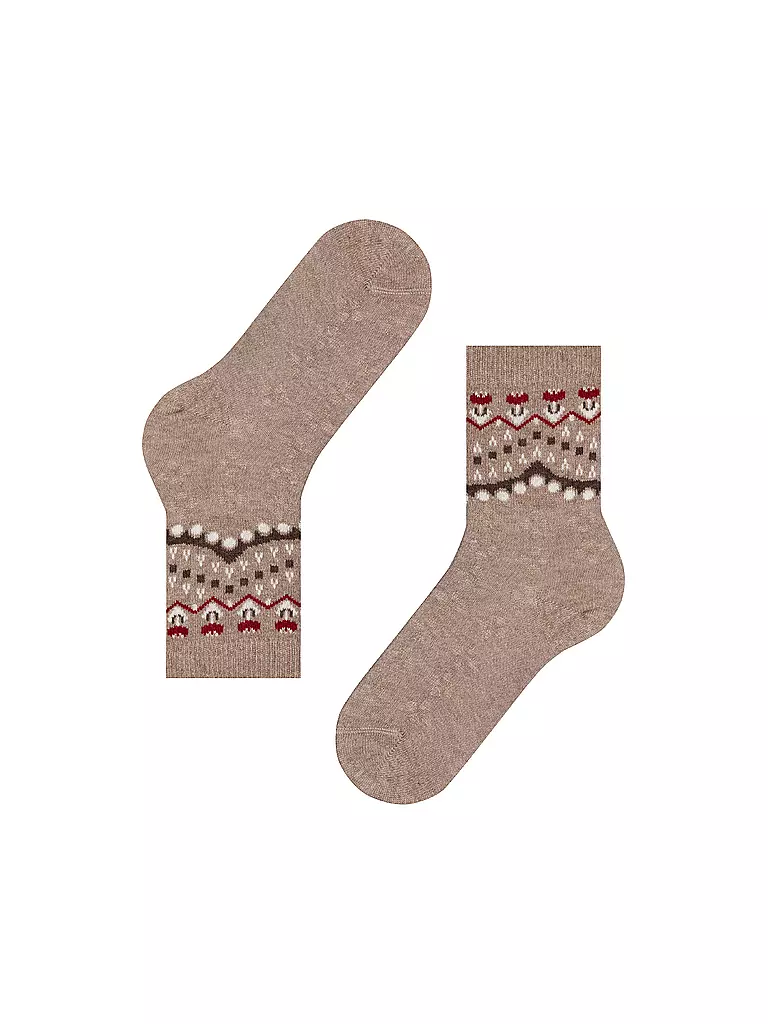 FALKE | Chaussettes beige | 