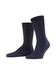 FALKE | Chaussettes BRISTOL PURE noir | Bleu
