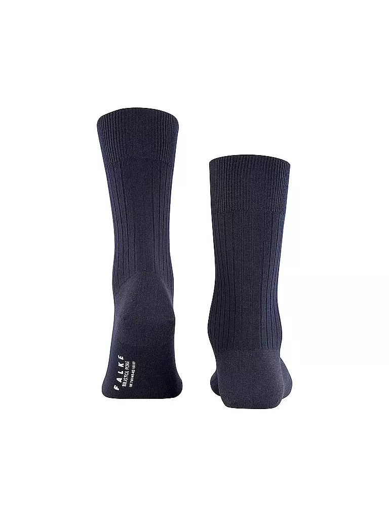 FALKE | Chaussettes BRISTOL PURE bleu marine foncé | blau