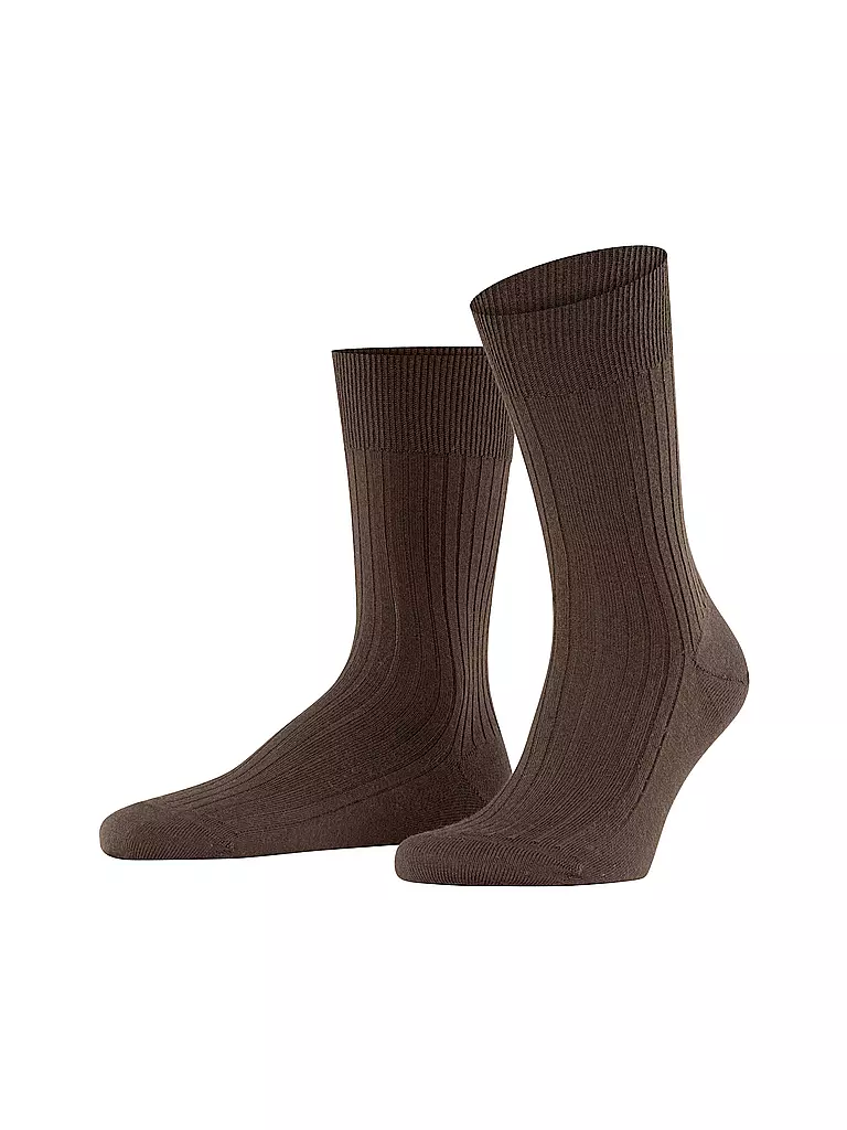 FALKE | Chaussettes BRISTOL PURE marron | braun
