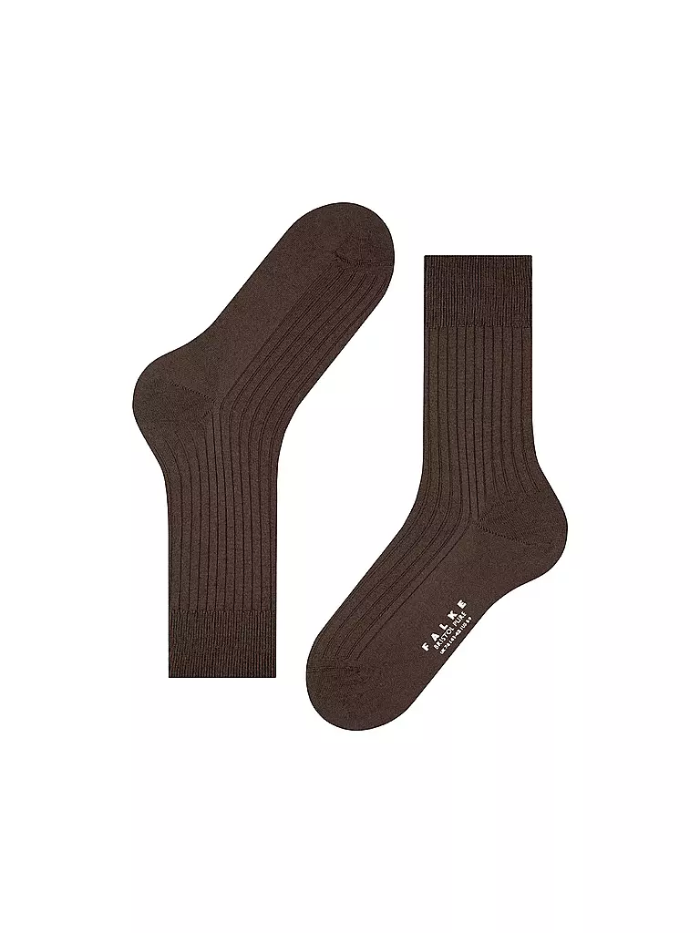 FALKE | Chaussettes BRISTOL PURE marron | braun
